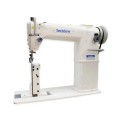 Techsew 810 Post Bed Roller Foot Industrial Sewing Machine With Table and Servo Motor