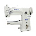 Techsew 2600 Narrow Cylinder Large Bobbin Compound Feed Industrial Sewing Machine with Table and Motor